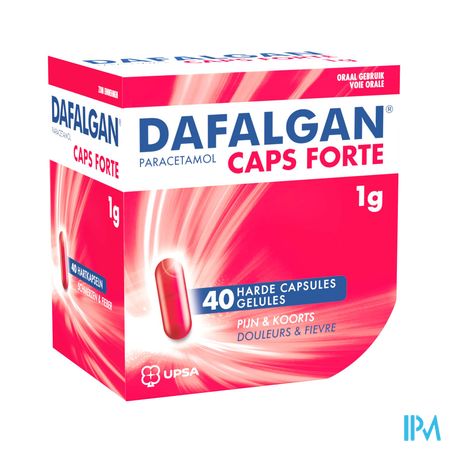 Dafalgan Forte 1g Caps 40
